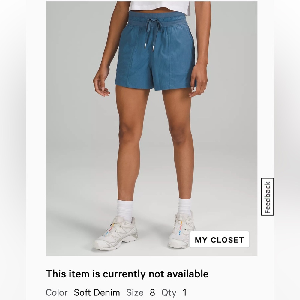 Lululemon Dance Studio short